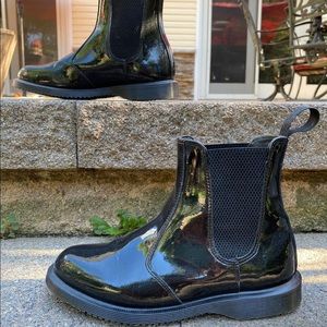 Doc marten Patent leather Chelsea boots